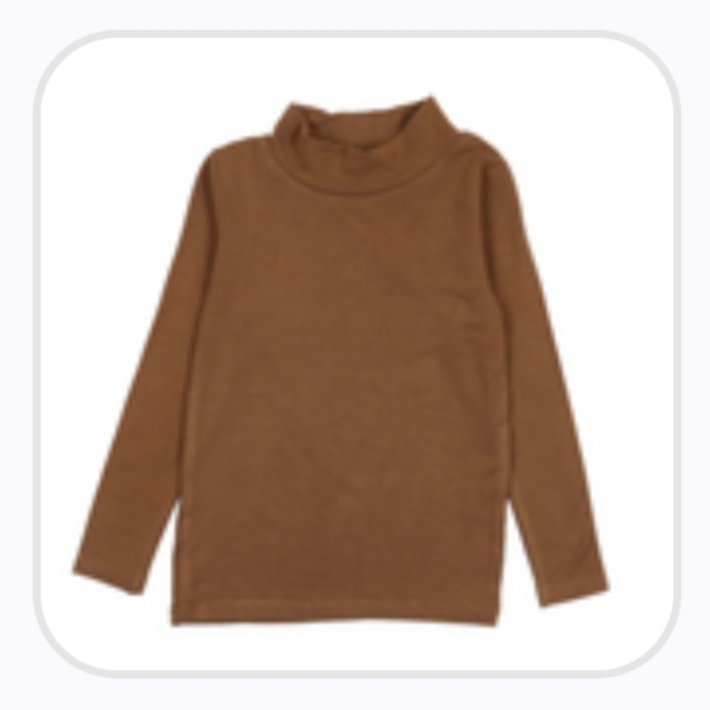 Lil Legs Bamboo Camel Mockneck Size 2t